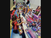 Joslynn Cooper (right), 6, and her sister, Josalynn Cooper, 3, of Whitewater, pick out toys at Saturday’s Christmas in Cabazon Brunch with Santa.
