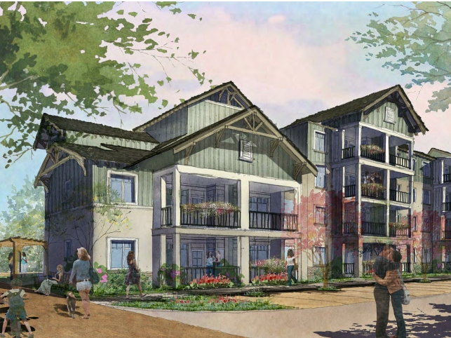 An artist's rendering of the Adams Avenue Affordable Housing Community​ project at 24960 Adams Avenue in Murrieta.