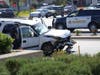 The crash scene.