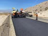 This week, Matich Corporation is paving the road’s new asphalt surface
