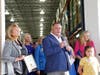 Local officials attend Friday's grand opening.