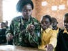 The Black Mamba Anti-Poaching Unit provides community outreach at a school.