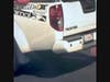 An image taken of Anthony Graziano's white 2017 Nissan Frontier truck, which showed a "Pro-4X" animal sticker on the rear quarter panel. 