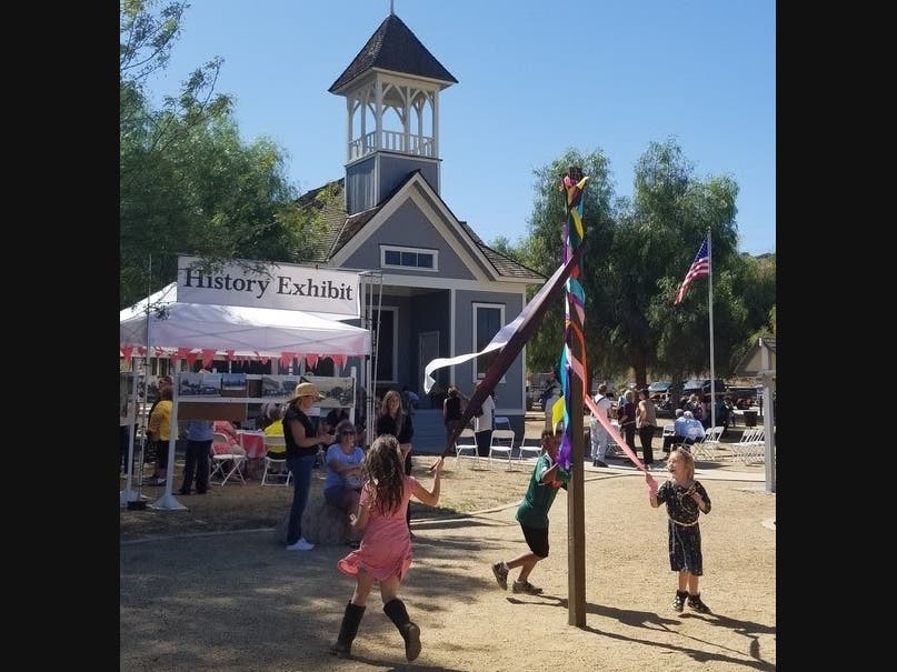 Fall Fest at the historic San Timoteo Canyon Schoolhouse in Redlands.