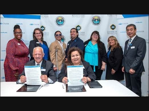 Csusb Patch CSUSB Palm Desert Hopes To Graduate More Native American Students ...