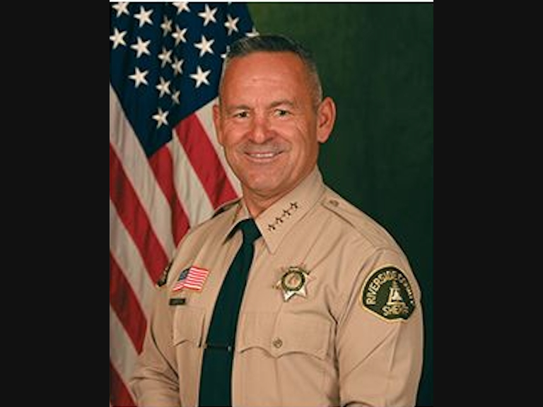 Riverside County Sheriff Chad Bianco