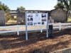 Jimmy Aanderud stands next to his Eagle Scout project for the Murrieta Grammar School.