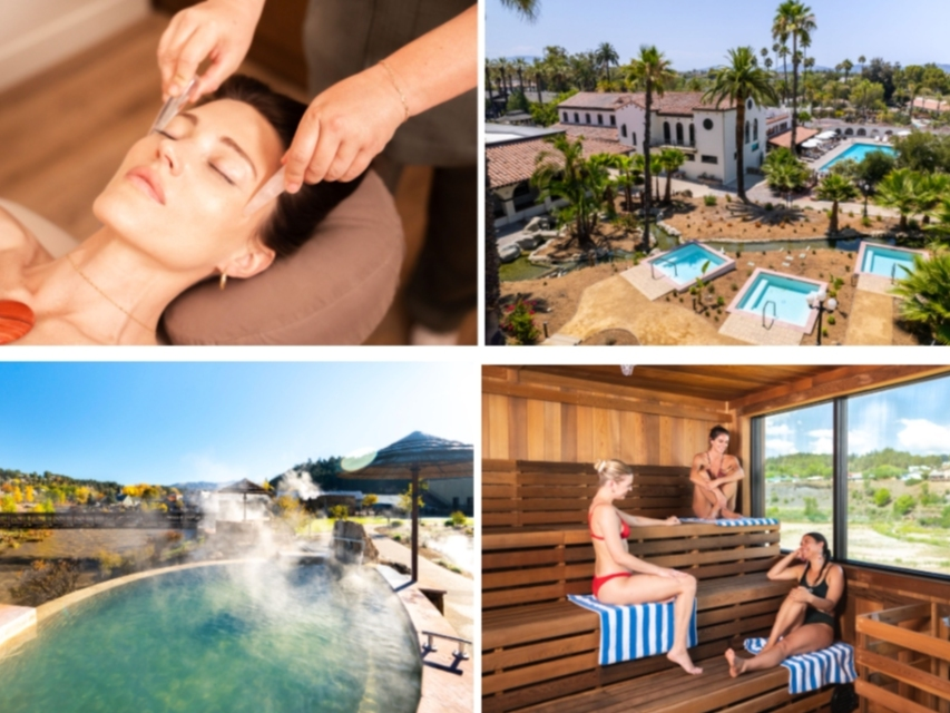 Images from Murrieta Hot Springs Resort.