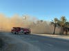 The incident scene Monday in Coachella.