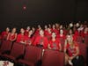 MSJC student-athletes fill the San Jacinto Campus Theater with a wave of Eagle red and black during the Athletics Welcome Forum on Aug. 14, 2026. 