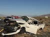 Monday's crash scene on Interstate 10.