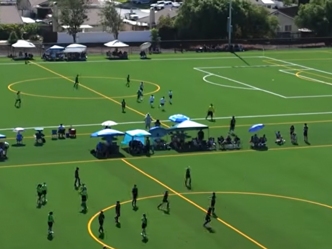 New turf at Sports Park in Beaumont is among the many improvements at the 20-acre facility.