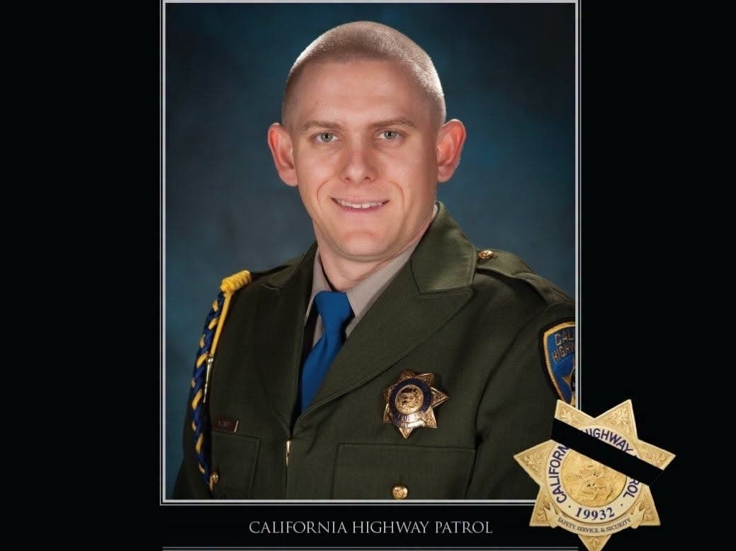 California Highway Patrol Motorcycle Officer Brian Liles, who died in the line of duty on Monday, Sept. 28.