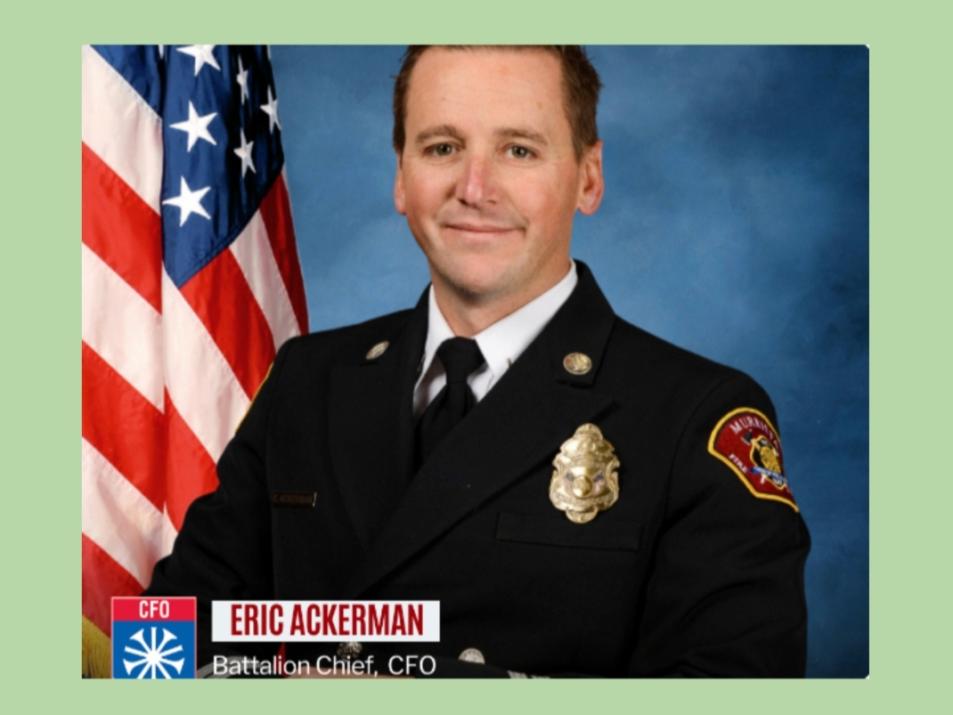 Murrieta Fire & Rescue Battalion Chief Eric Ackerman