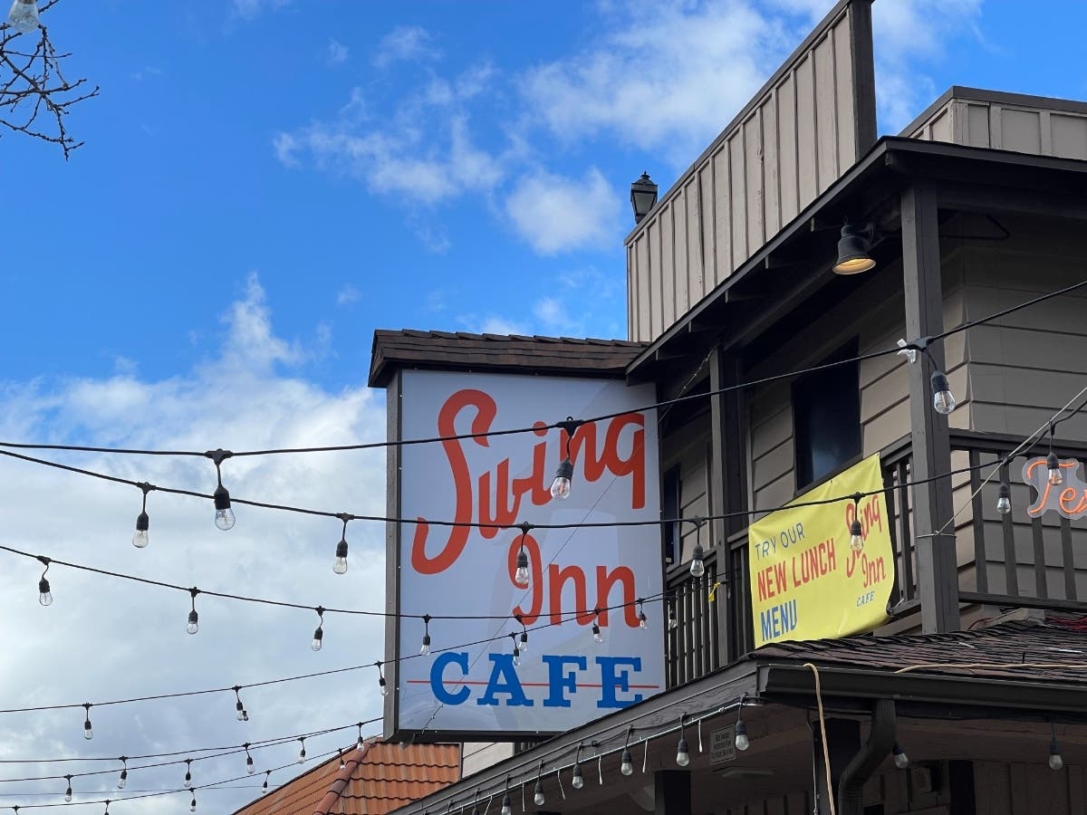 The historic Swing Inn Cafe at 28676 Old Town Front Street in Temecula.