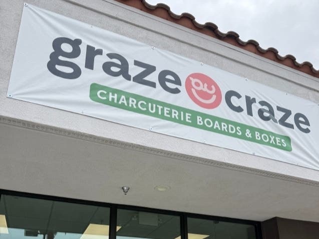 The Graze Craze franchise opened at 40100 Washington St., Suite 105, inside the Bermuda Dunes Plaza.