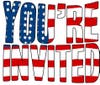 Patriotic Invite to PMF BBQ