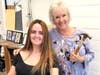 Artists Madison Johnson and Debbie Veith