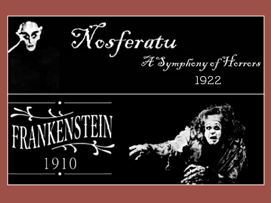 Nosferatu (1922) and Frankenstein (1910) shown with LIVE music by Ben Model