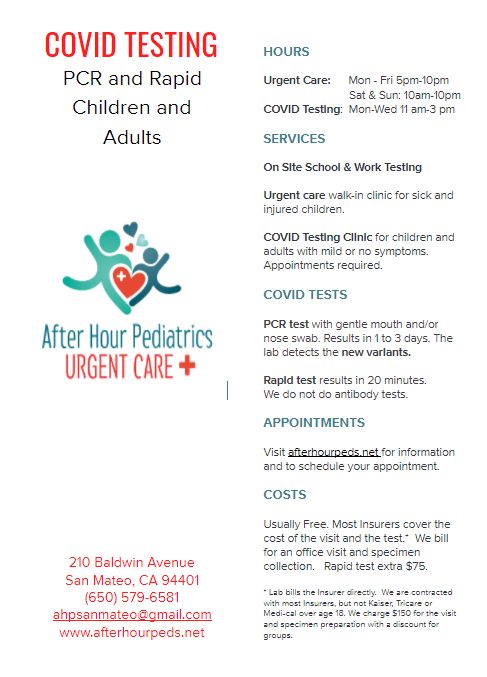 At After Hour Pediatrics we offer an Urgent care walk-in... - Vimarsana News
